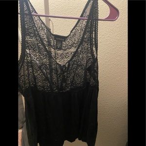 Torrid babydoll tank